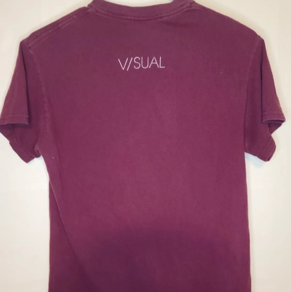 PacSun Visual x Van Styles Model Print T-Shirt Adult Small V/SUAL Photography - Picture 8 of 8